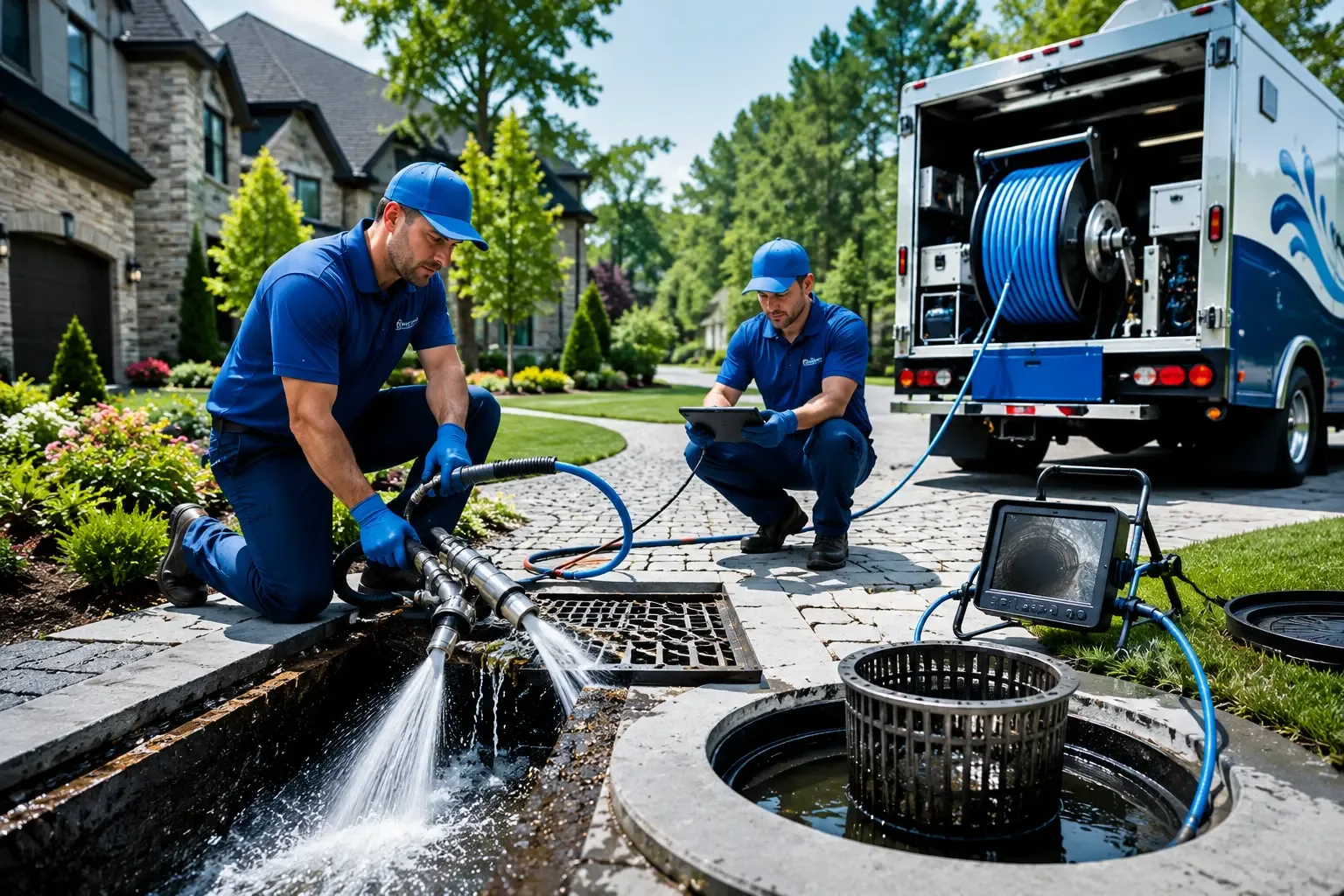 Local outdoor drain cleaning professionals in Moline, MI